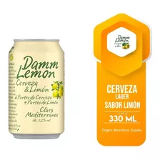 Cerveza Damm Lemon 330ml X 6 Unidades . Envio Gratis