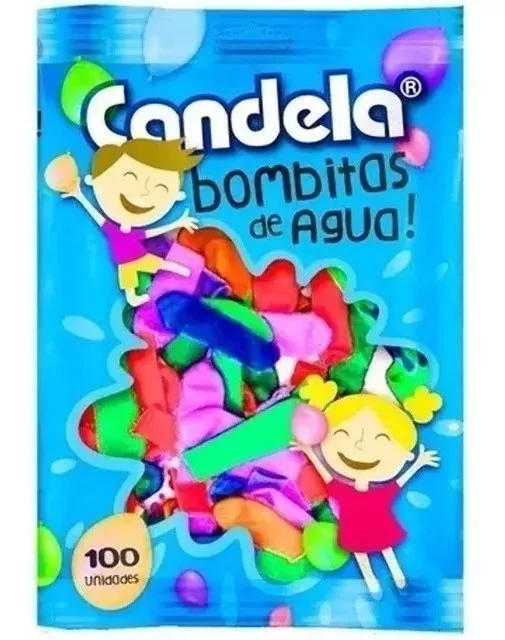 Bombitas De Agua Candela X50 Paquetes
