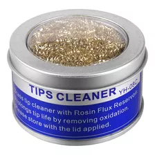 Soldering Iron Tip Cleaner, Soft Coiled Brass Wire Spon...