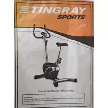 Bicicleta Ergonométrica Vertical Fija Stingray