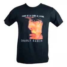 Charly Garcia Yendo De La Cama Al Living Remera Algodon Rock