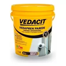 Vedapren Parede Branco 18kg Impermeabilizante Original 