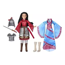 Boneca Mulan Disney Deluxe Duplo Reflexo E8587 Hasbro