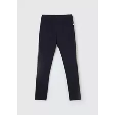 Calça Legging Básica Infantil Menina Tradicional - Preto