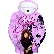 Selena Quintanilla Sudadera Con Capucha Impresa En 3d