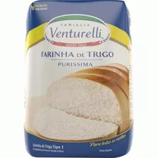 Kit Com 10un Farinha De Trigo Venturelli Pacote 1kg