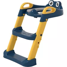 Escalera Para Niños Para Inodoro Asiento Entrenador Baño Color Azul/amarillc Animales