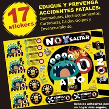 Etiquetas Diseño Infantil Para Señalar Y Evitar Accidentes 