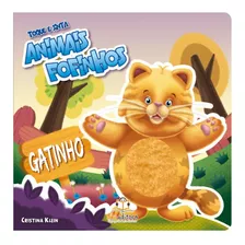 Livro Infantil Sensorial Animais Fofinho Toque Sinta Textura