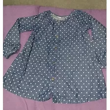 Vestido Gimos De Jean Con Corazones Niña ,no Mimo, No Cheeky