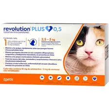 Revolution Plus Gatos 2,5 A 5 Kgs Antiparasitario