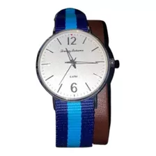 Reloj Tommy Bahama Correa Azul Cinturón Tb00017-03