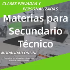 Clases Para Secundario Técnico