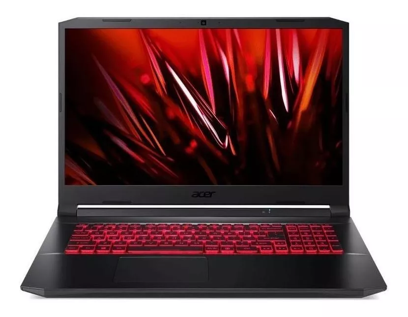 Notebook Gamer Acer Aspire Nitro 5 An517-54 Preta E Vermelha 17.3 , Intel Core I5 11400h 8gb De Ram 512gb Ssd, Nvidia Geforce Gtx 1650 144 Hz 1920x1080px Linux Gutta