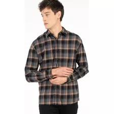 Camisa Hombre Ellus Regular Flannel Tartan Mgl
