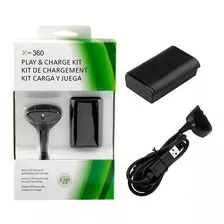 Kit De Carga Y Juega Xbox 360 Batería 3800 Mah / Disparocl