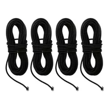 4pcs Elastico Roliço Varetas Barraca De Acampar Total 24mts