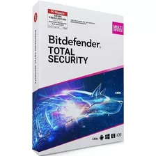 Bitdefender Total Security: Suscripción De 1 Año Para 5 Dispositivos