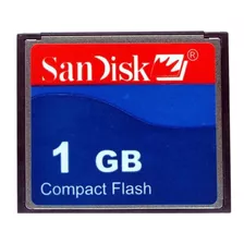 Cf - Compact Flash Sandisk 1gb Canon Nikon Cnc Fanuc Bordado