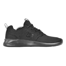 Tenis Dc Shoes Mujer Dama Casual Negro Midway
