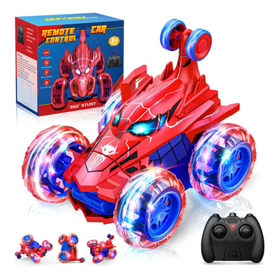 Carro Control Remoto Spider Recargable Con Lámpara, Juguetes Para Niños De 4 ...