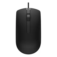 Mouse Dell Óptico Ms116 Negro Alámbrico Usb 1000 Dpi Raton