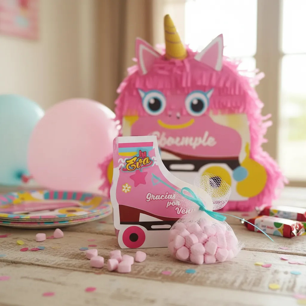 Cajita Golosinera Patin Soy Luna X 10 Uds