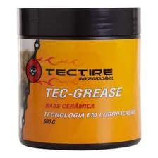 Graxa Tec Grease Tectire Base De Cerâmica 500gr Branca Nova