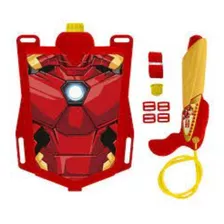 Mochila De Agua Juguete Para Niños Iron Man Marvel