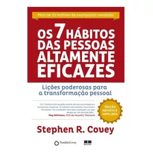 Livro Os 7 Hábitos Das Pessoas Altamente Eficazes - Lacrado