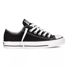 Tenis Zapatilla Deportiva Clásica Negra Blanca Dama Hombre