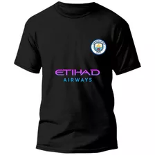 Camiseta City Time Europa Manchester Camisa Masculina Barata