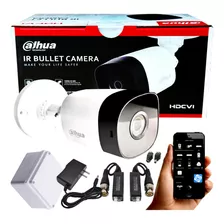 Camara Dahua Bala 2 Mp 1080 Full Hd + Balun + Fuente + Acces