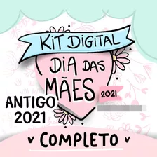 Kit Digital Dia Das Mães 2021 Pandoca Completo Arquivo Png 