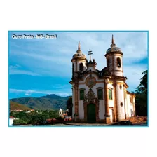 Set Com 6 Cartões Postais Ouro Preto