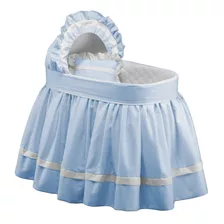 Baby Doll Bedding Regal - Juego De Moises De Pique, Color Az