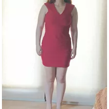 Vestido Rojo Casual O Para Fiesta, Corto