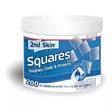 Apósitos De Gel 2nd Skin Squares / Bote Con 200 Parches
