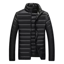 Remate Parka De Pluma Negro