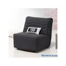 Sofa Sillon Cama 1 Plaza Color A Eleccion Sin Brazo