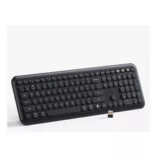 Teclado Bluetooth Recargable 2.4g Multidispositivo