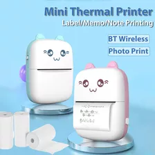 Impresora Térmica Usb Bluetooth Y 3 Rollos De Papel De Impre