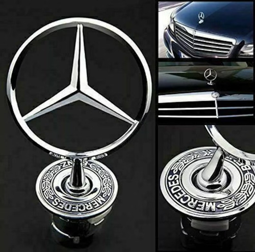 Emblema Mercedes Benz Para Cofre Nuevo Y Sellado En Su Bolsa Foto 5