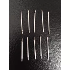 Pino Pulseira Relogio 24 Mm Fino Kit Com 10 Pcs