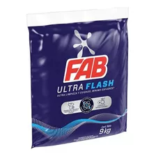 Detergente Fab Ultra Flash 9k - Kg a $11867