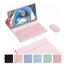 Para Capa Galaxy Tab A7 10.4 T500/t505 +teclado E Mouse