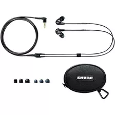 Audífonos In-ear Shure Se215k Negro/micro Bobina Dinámica