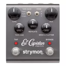 Pedal De Efeito Strymon El Capistan Dtape Echo Cinza