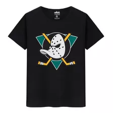 Camiseta Masculina Algodão Premium Super Patos Ducks Hóquei 