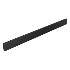 Wallstoris Barra De Pared Moderna, 20 En Negro Mate, 279026